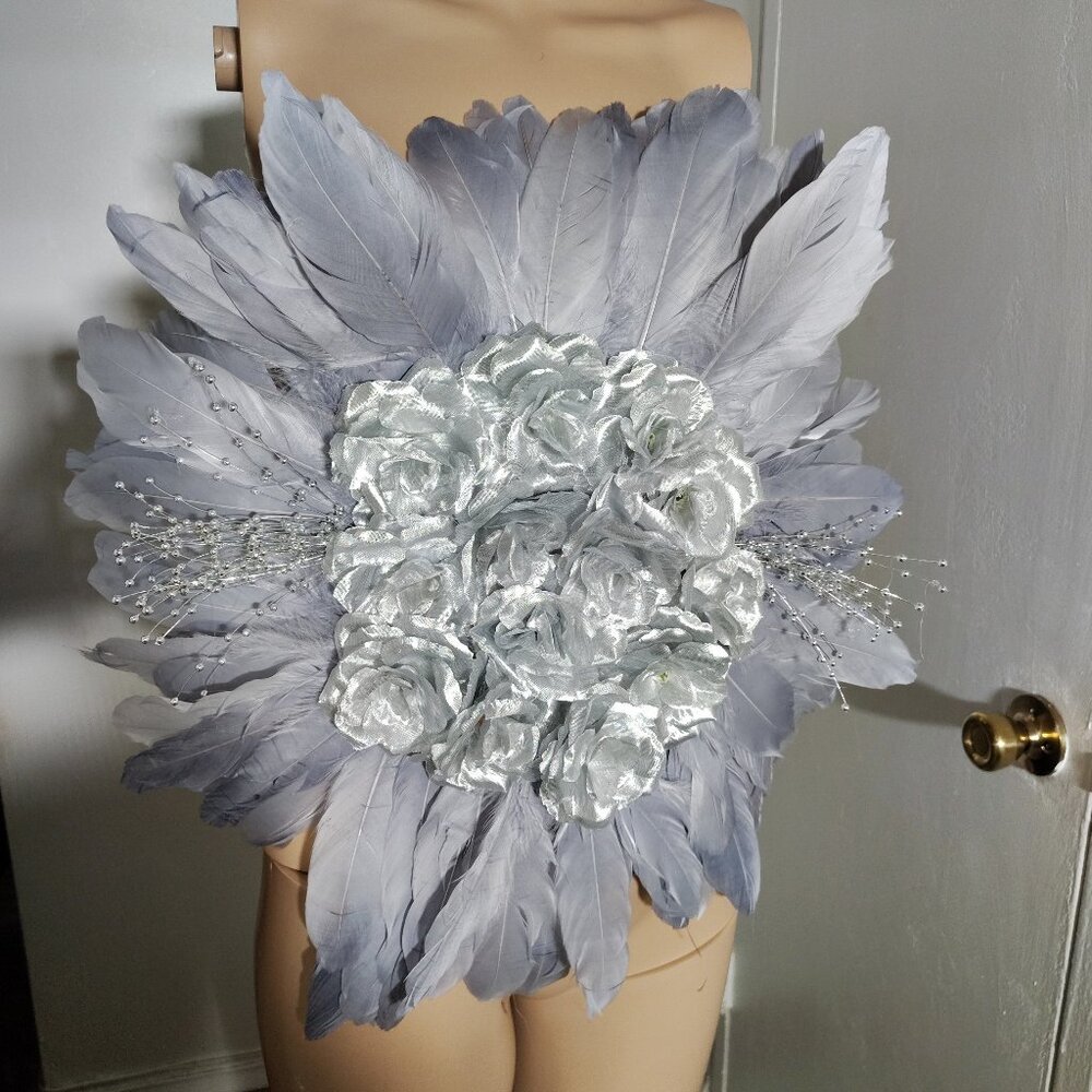 FEATHERED BELT - Handmade - One of A Kind